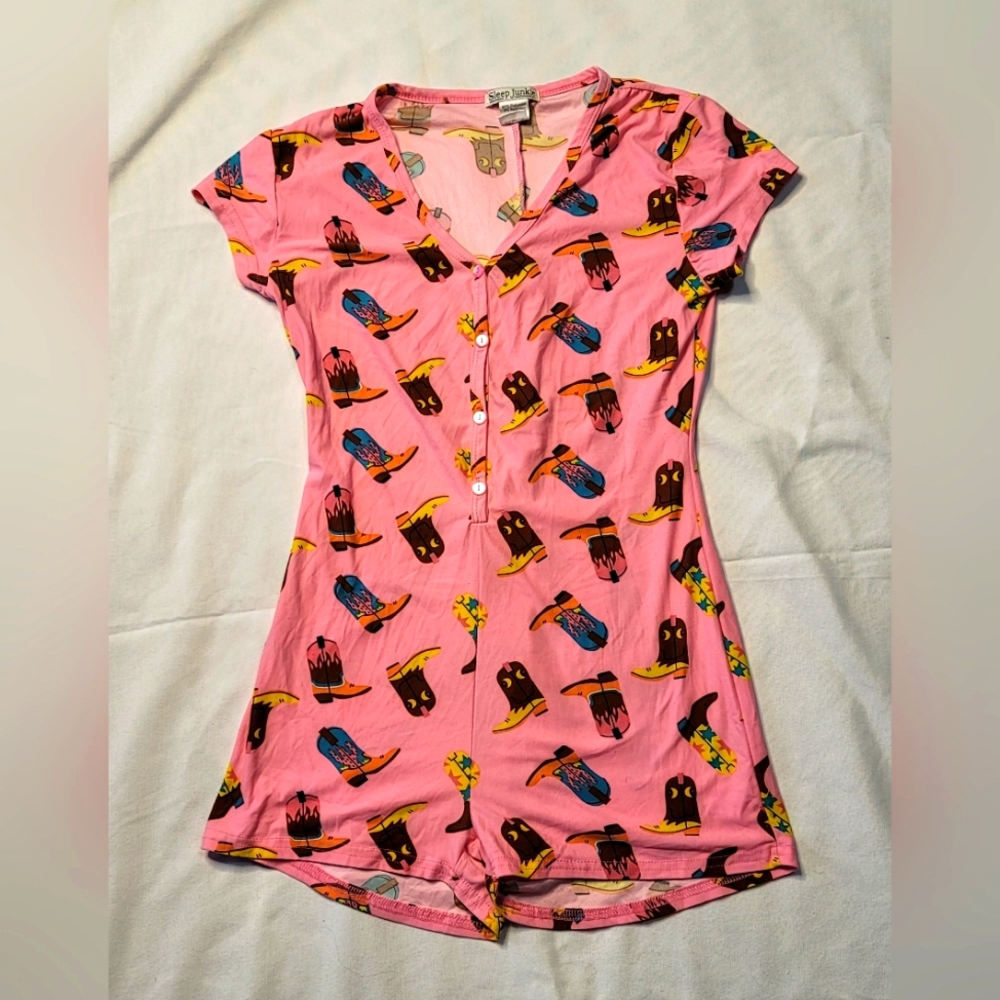 Pajama romper, size Small